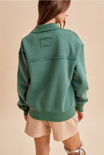 Load image into Gallery viewer, Fireside Half Zip (Green)
