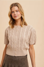 Load image into Gallery viewer, Mimi Cable Knit Cardigan