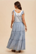 Load image into Gallery viewer, Luna Embroidered Apron Dress