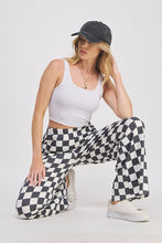 Load image into Gallery viewer, Checkered High Waisted Pants