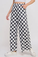 Load image into Gallery viewer, Checkered High Waisted Pants