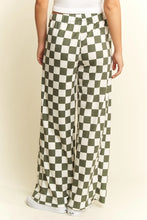 Load image into Gallery viewer, Checkered High Waisted Pants