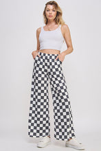 Load image into Gallery viewer, Checkered High Waisted Pants