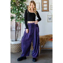 Load image into Gallery viewer, Aspen Wide Leg Pants (Eggplant)