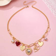 Load image into Gallery viewer, XOXO Heart Necklace