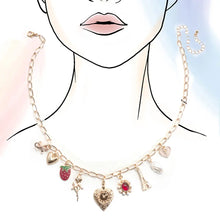 Load image into Gallery viewer, Paris Charm Necklace