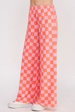 Load image into Gallery viewer, Checkered High Waisted Pants