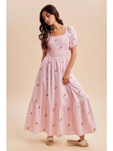 Load image into Gallery viewer, Berry Sweet Gingham Dress