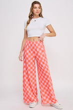 Load image into Gallery viewer, Checkered High Waisted Pants