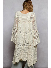 Load image into Gallery viewer, Golden Hour Crochet Chenille Cardigan