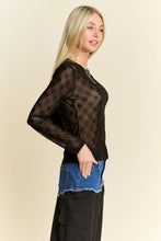 Load image into Gallery viewer, Ribbon Sheer Top