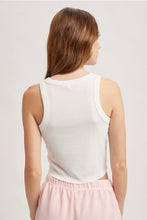 Load image into Gallery viewer, Perfect Layer Crop Tank (White)