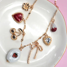 Load image into Gallery viewer, Strawberry Charm Necklace
