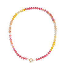 Load image into Gallery viewer, Natural Stone Semi-Precious Glass Mixed Necklace
