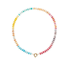 Load image into Gallery viewer, Natural Stone Semi-Precious Glass Mixed Necklace
