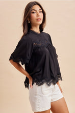 Load image into Gallery viewer, Midnight Lace Top
