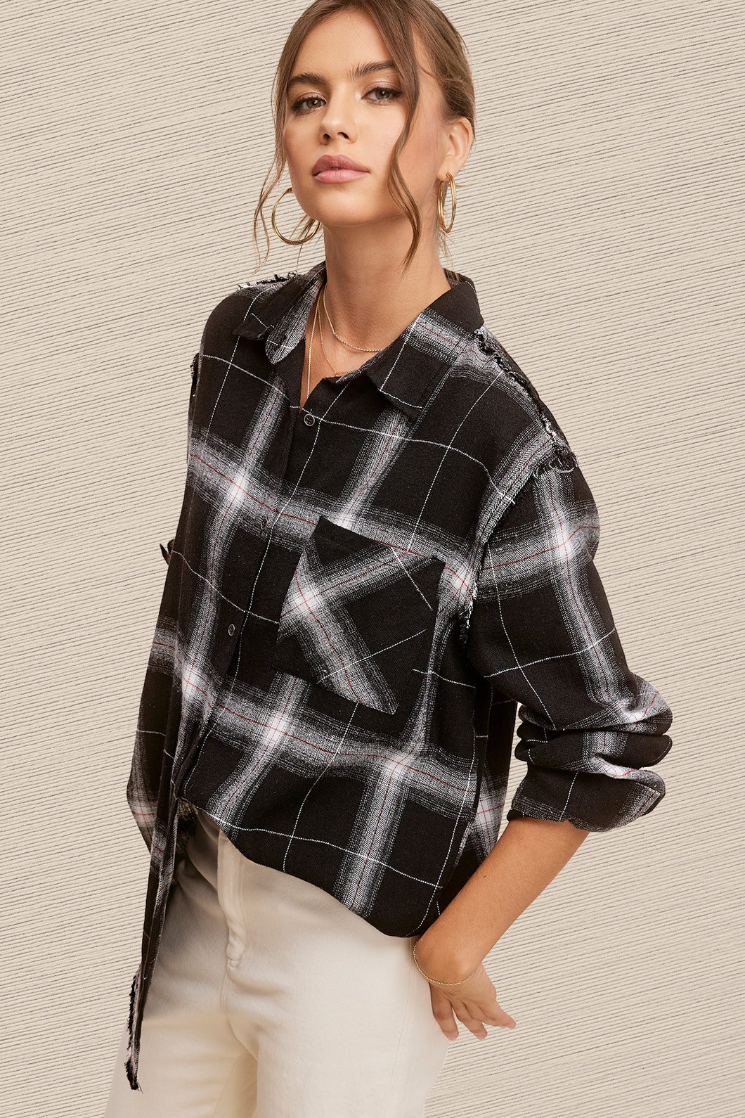 Comfy Flannel (Black)