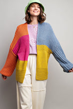 Load image into Gallery viewer, Lucy Color Block Cardigan
