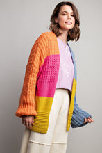 Load image into Gallery viewer, Lucy Color Block Cardigan
