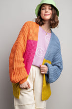 Load image into Gallery viewer, Lucy Color Block Cardigan
