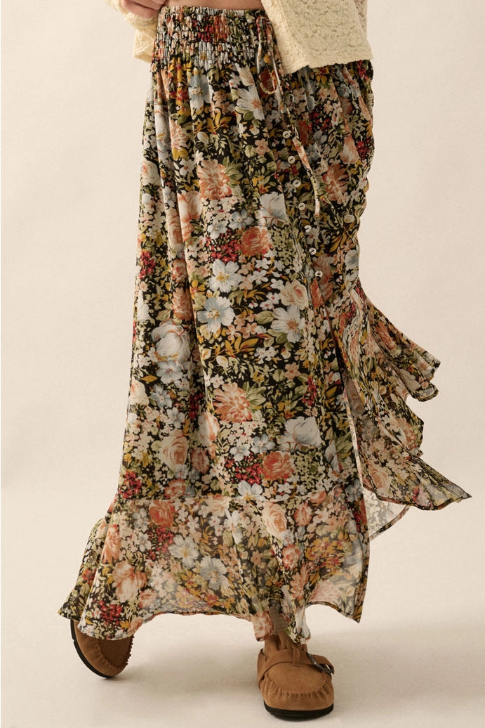 Autumn Nights Maxi Skirt