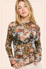 Load image into Gallery viewer, Wildflowers Sheer Top
