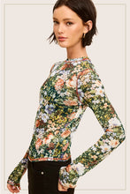 Load image into Gallery viewer, Wildflowers Sheer Top
