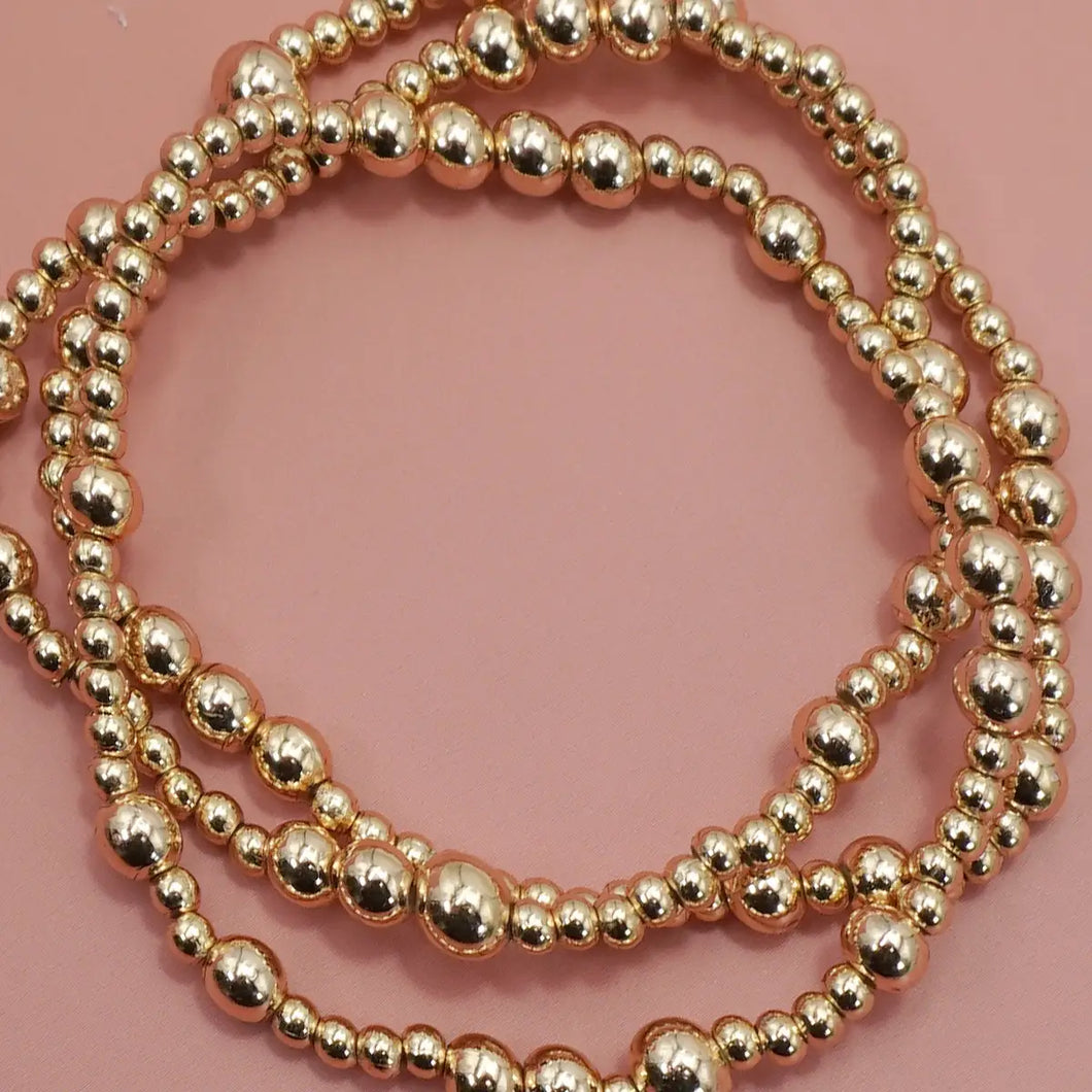 Multi Layer Bracelet Gold