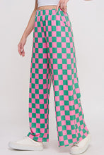 Load image into Gallery viewer, Checkered High Waisted Pants
