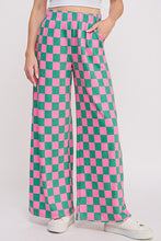 Load image into Gallery viewer, Checkered High Waisted Pants
