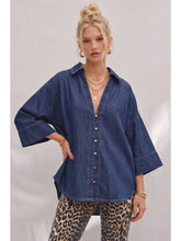 Load image into Gallery viewer, Indigo Muse Top
