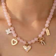 Load image into Gallery viewer, Blush Babe Charm Necklace
