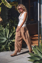 Load image into Gallery viewer, Sunwashed Stripe Pants (taupe)
