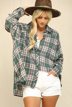 Load image into Gallery viewer, Jane Plaid Button Down
