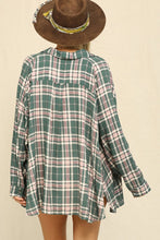 Load image into Gallery viewer, Jane Plaid Button Down
