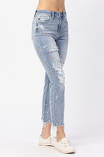 Load image into Gallery viewer, Judy Blue Paint Splatter Boyfriend Jeans
