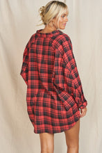 Load image into Gallery viewer, The Wanderer Flannel (Red)
